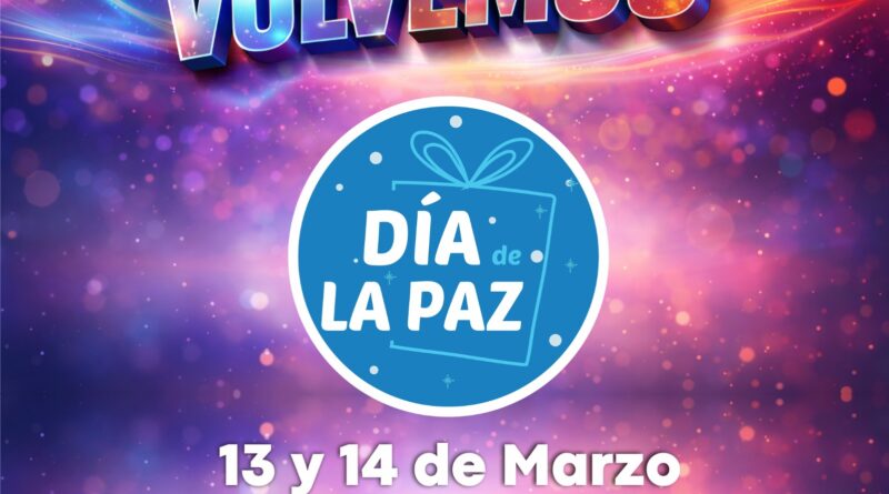 DÍAS DE LA PAZ : 13 y 14 de marzo DÍAS DE LA PAZ : 13 y 14 de marzo