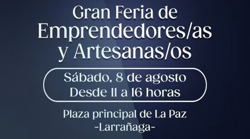 Feria en la Plaza de La Paz